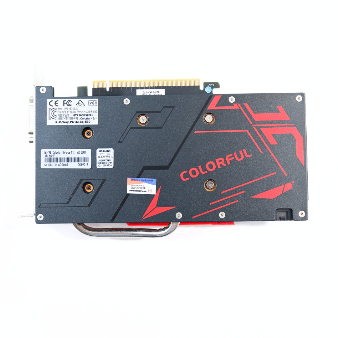 การ์ดจอ (VGA) COLORFUL GTX1660 SUPER 6GB 2F NB V P12524