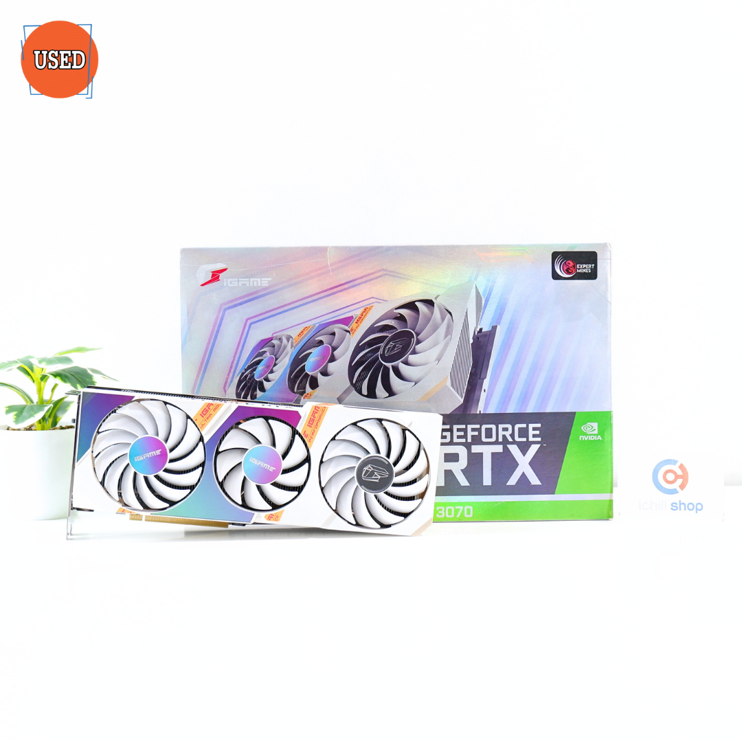 การ์ดจอ (VGA) COLORFUL IGAME RTX3070 8GB 3F ULTRA W OC P16564