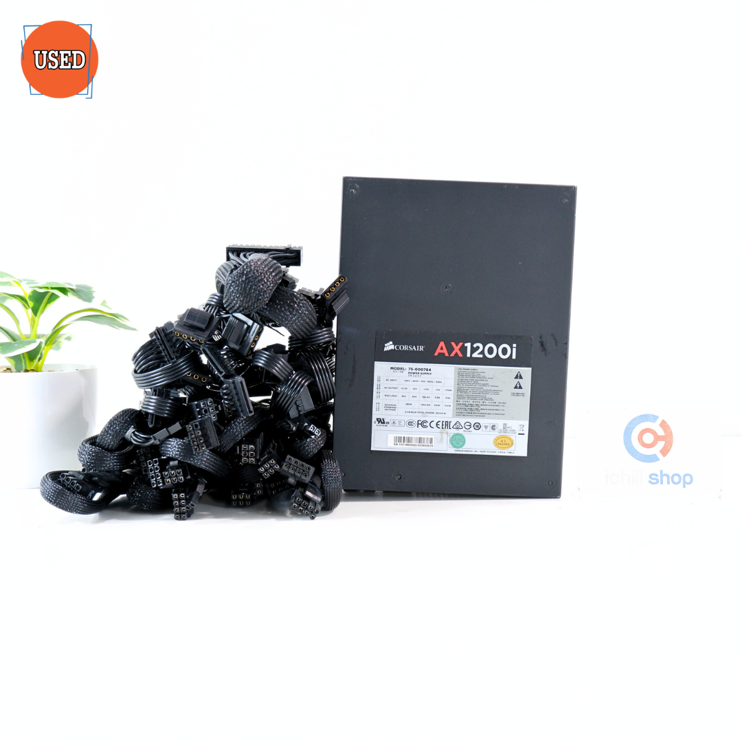 POWER SUPPLY (พาวเวอร์ซัพพลาย) CORSAIR AX1200I 1200W (80 PLUS PLATINU) P16714