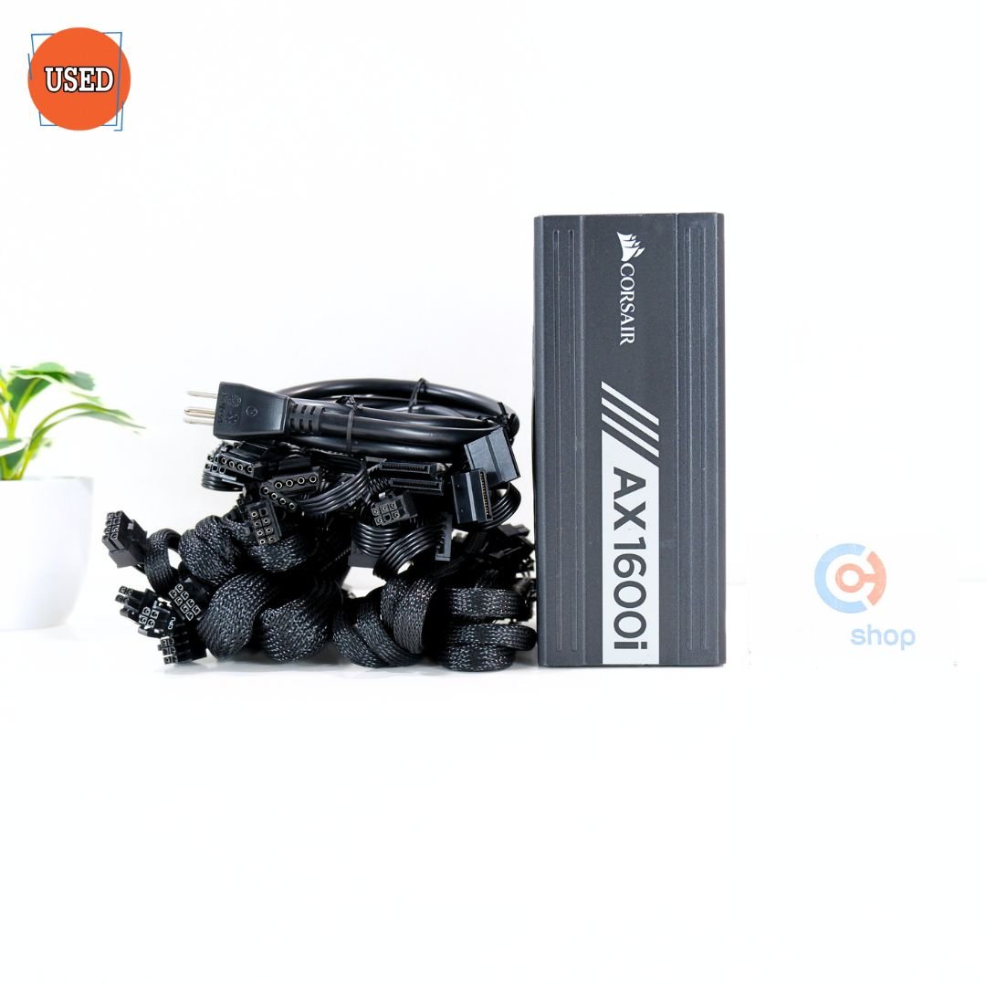 POWER SUPPLY (พาวเวอร์ซัพพลาย) CORSAIR AX1600I 1600W (80 PLUS TITANIUM) P16183