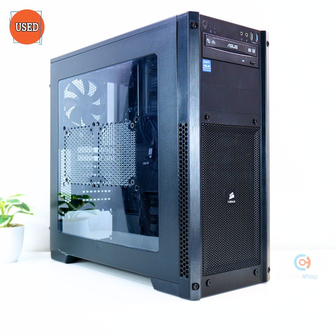 CASE (เคสเปล่า) CORSAIR CARBIDE 300R MID-TOWER (BLACK) P13042