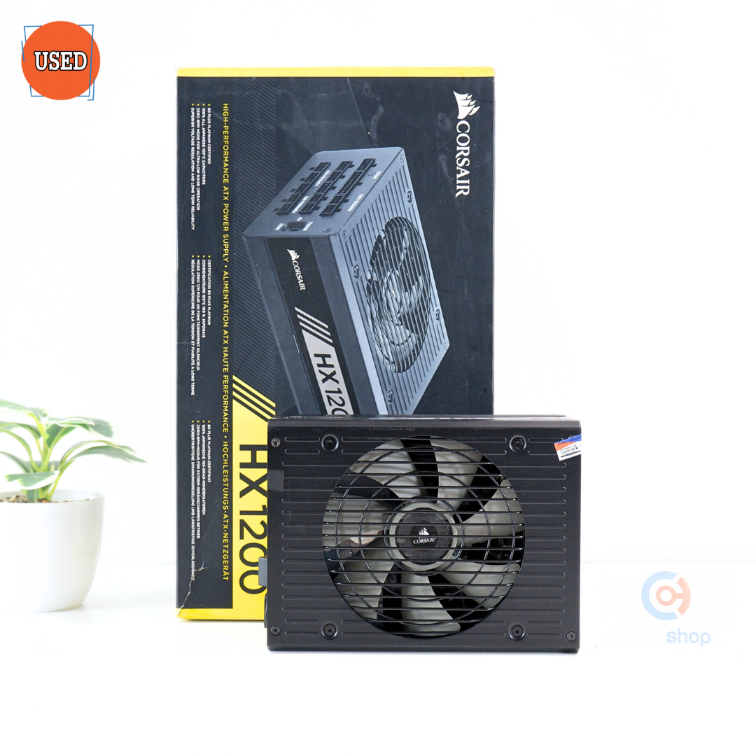 POWER SUPPLY (พาวเวอร์ซัพพลาย) CORSAIR HX1200 1200W (80 PLUS PLATINUM) P16189