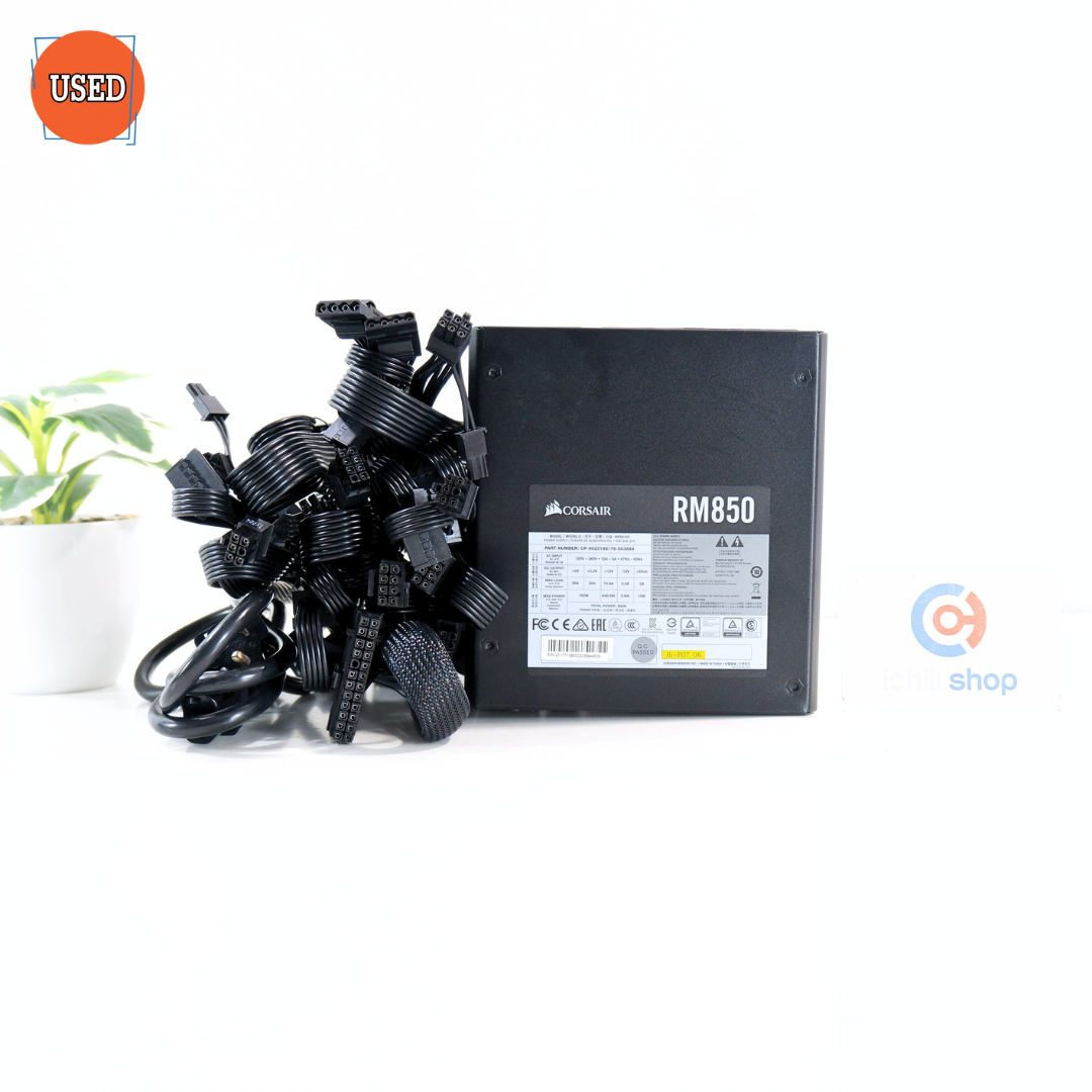 POWER SUPPLY (พาวเวอร์ซัพพลาย) CORSAIR RM850 850W (80 PLUS GOLD) P16475