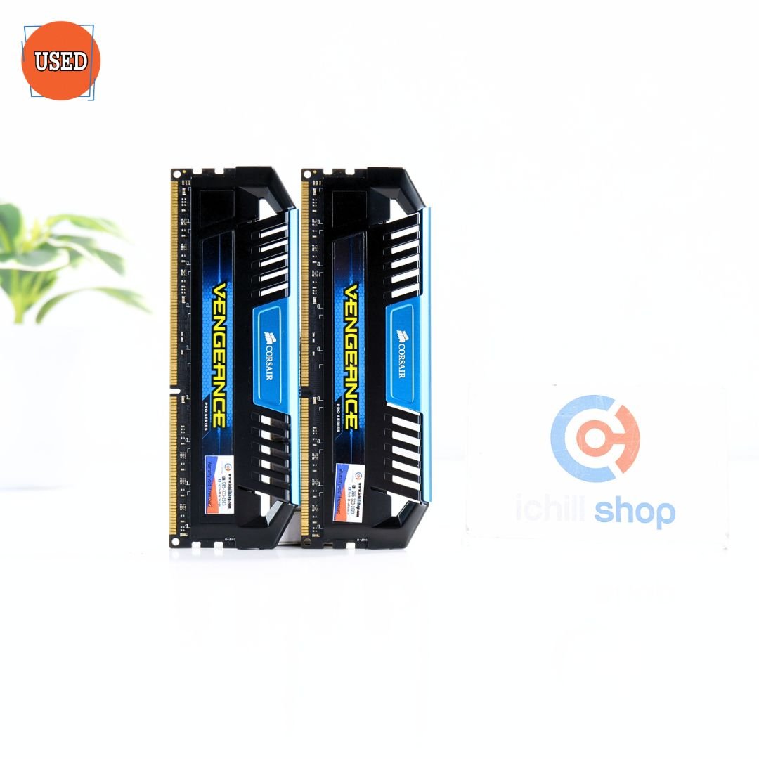 RAM (แรม) CORSAIR VENGEANCE DDR3 16GB (8X2) 1866MHz P07287