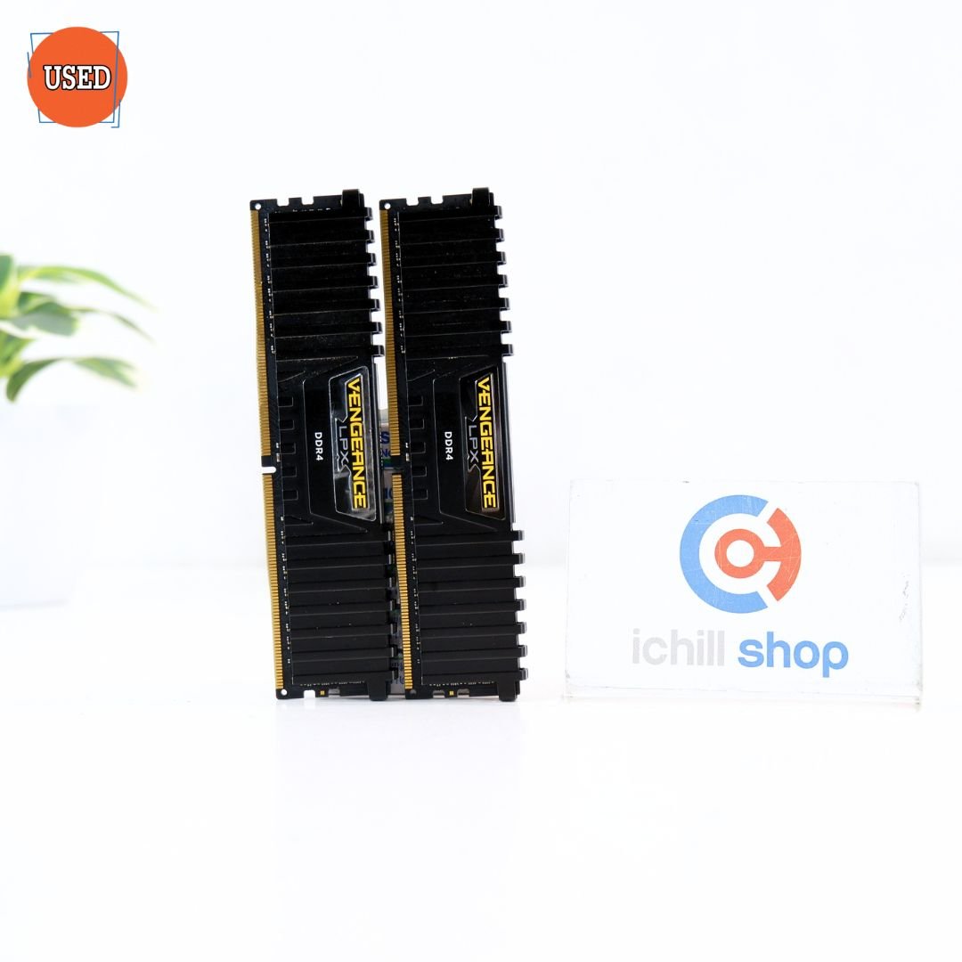 RAM (แรม) CORSAIR VENGEANCE LPX DDR4 16GB (8X2) 2666MHz P09816