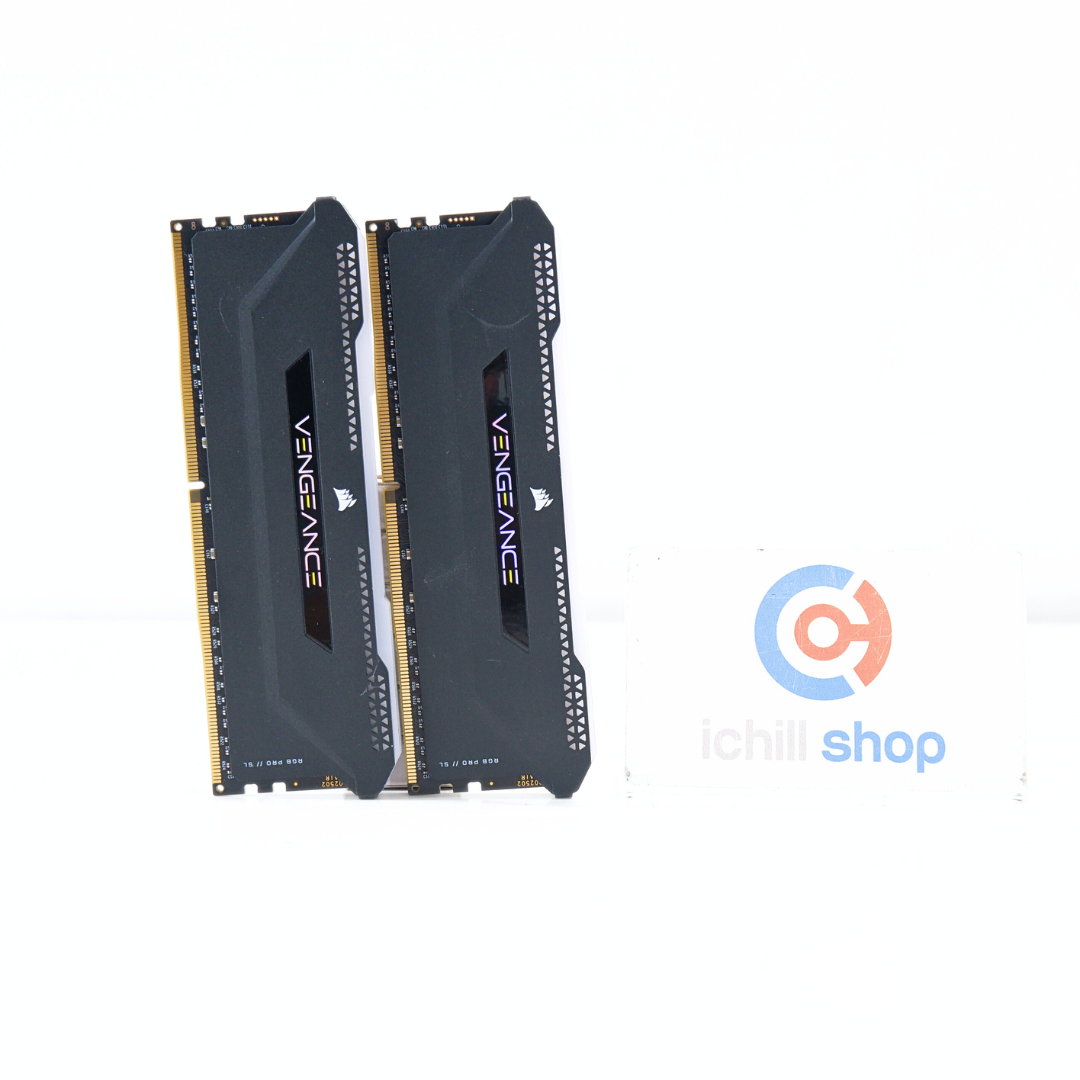 RAM (แรม) CORSAIR VENGEANCE RGB PRO SL DDR4 32GB (16X2) 3600MHz BLACK ...