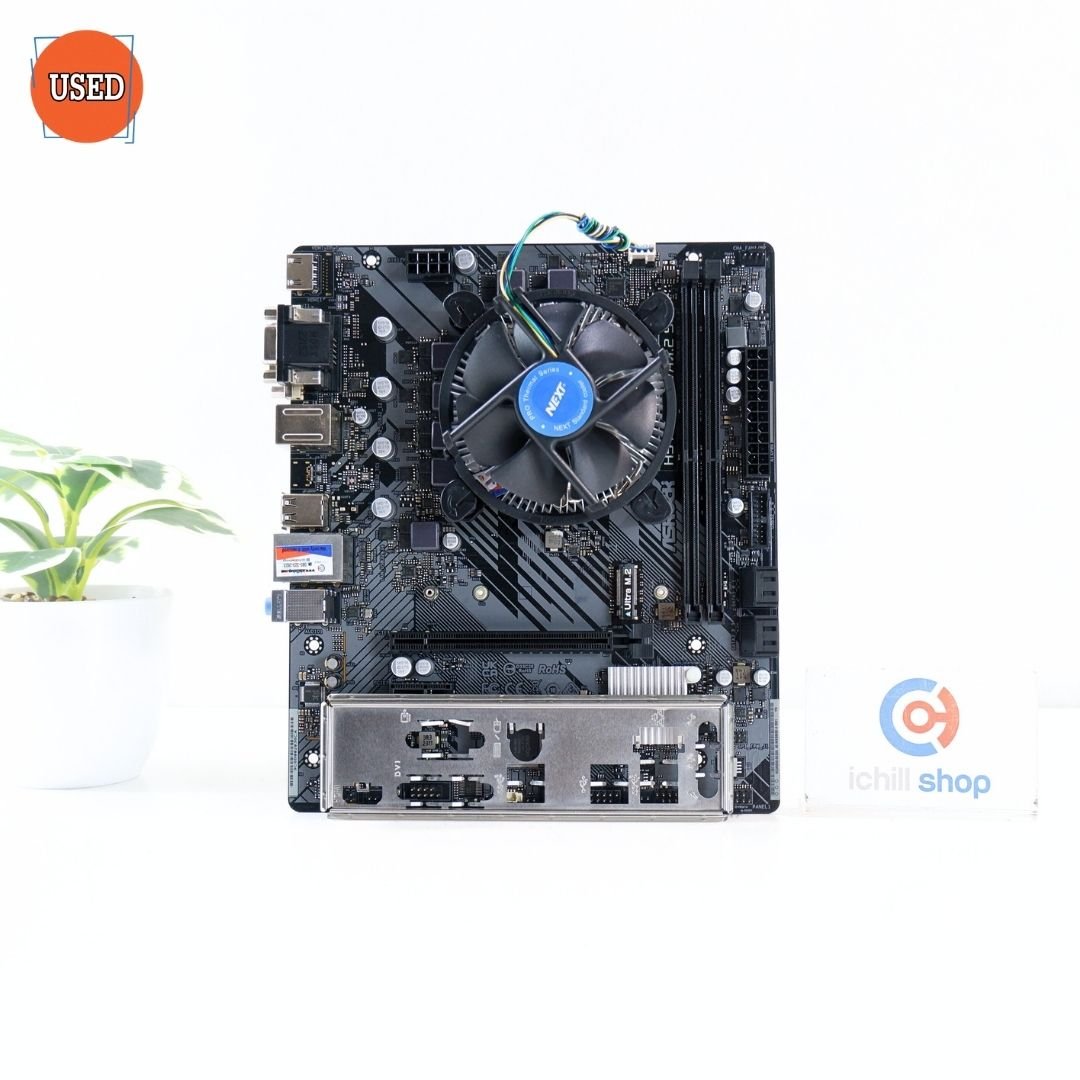 ชุดซีพียูพร้อมเมนบอร์ด CPU: INTEL CORE I3-10100 + MB: ASROCK H510M-HDV/M.2 SE P16944