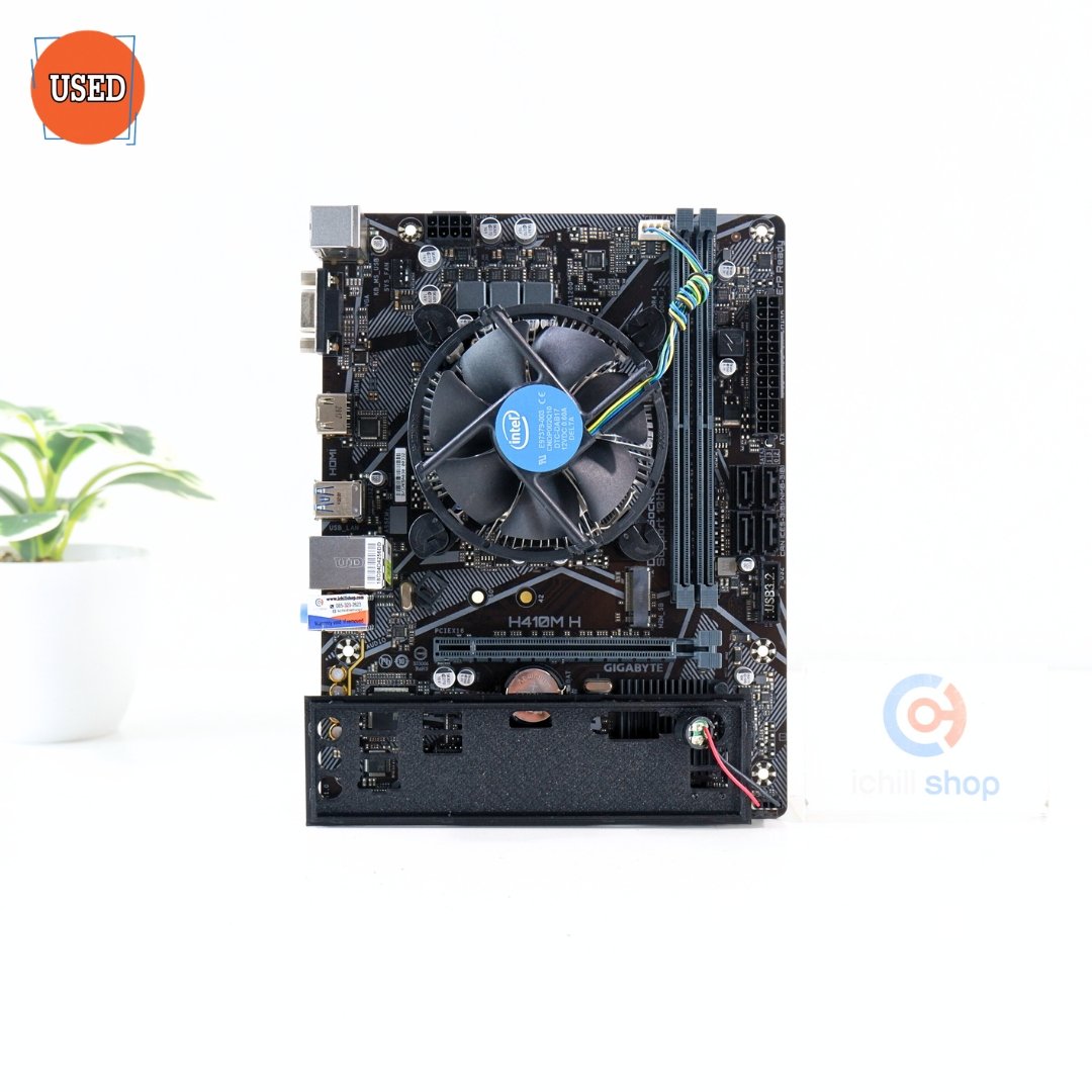 ชุดซีพียูพร้อมเมนบอร์ด CPU: INTEL CORE I5-10400 + MB: GIGABYTE H410M H P17311