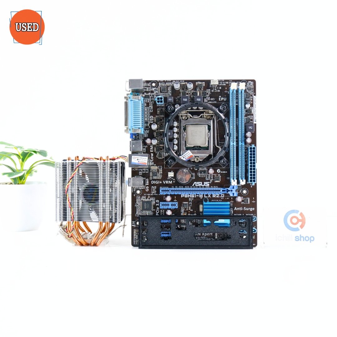 ชุดซีพียูพร้อมเมนบอร์ด CPU: INTEL CORE I5-2500 + MB: ASUS P8H61-M LX R2.0 P11206