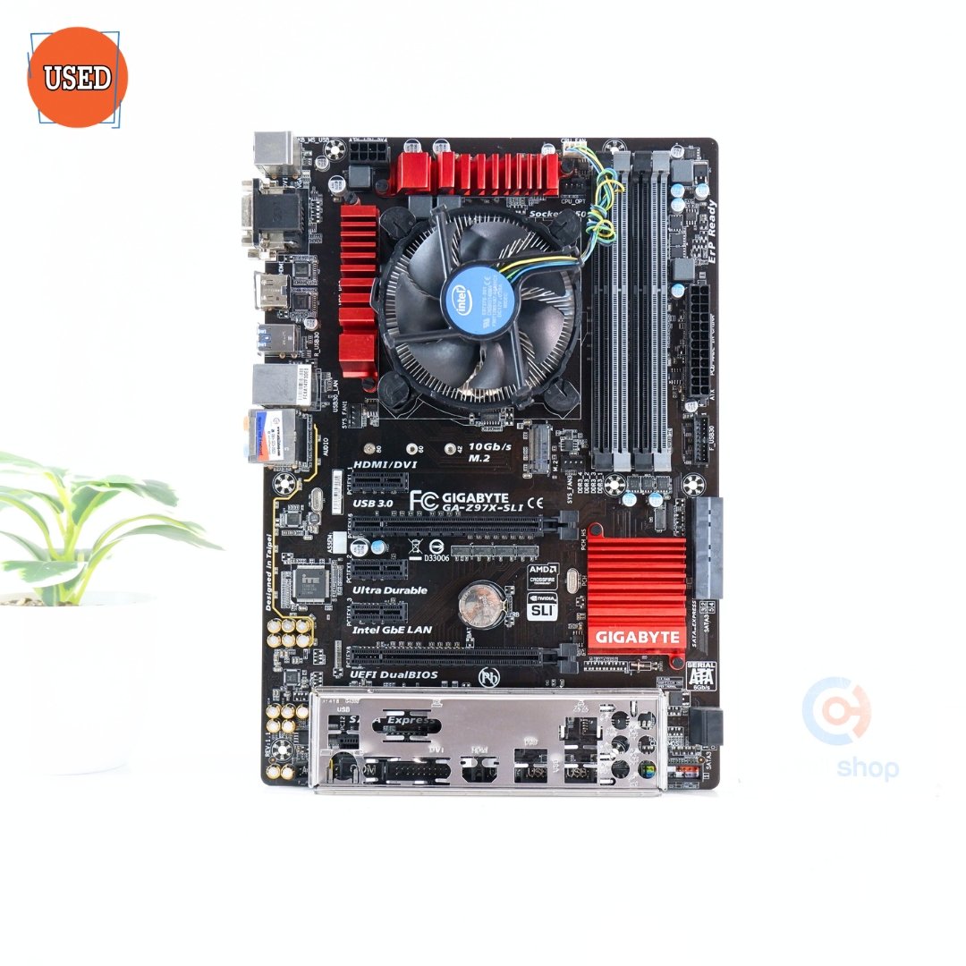 ชุดซีพียูพร้อมเมนบอร์ด CPU: INTEL CORE I5-4460 + MB: GIGABYTE GA-Z97X-SLI P17532