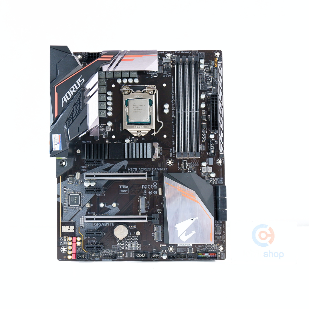 ชุดซีพียูพร้อมเมนบอร์ด CPU: INTEL CORE I5-9400F + MB