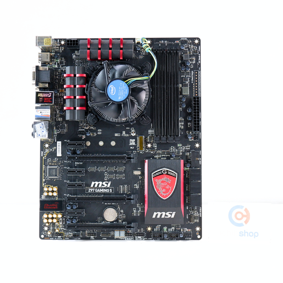 ชุดซีพียูพร้อมเมนบอร์ด CPU: INTEL CORE I7-4790K + MB: MSI Z97 GAMING 5 ...