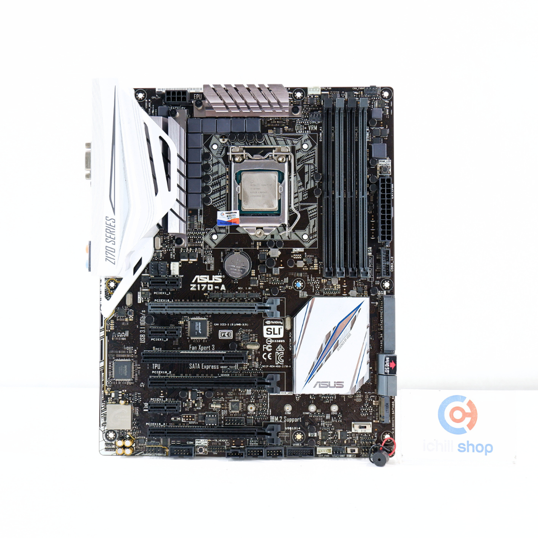 ชุดซีพียูพร้อมเมนบอร์ด CPU: INTEL CORE I7-6700K + MB: ASUS Z170-A