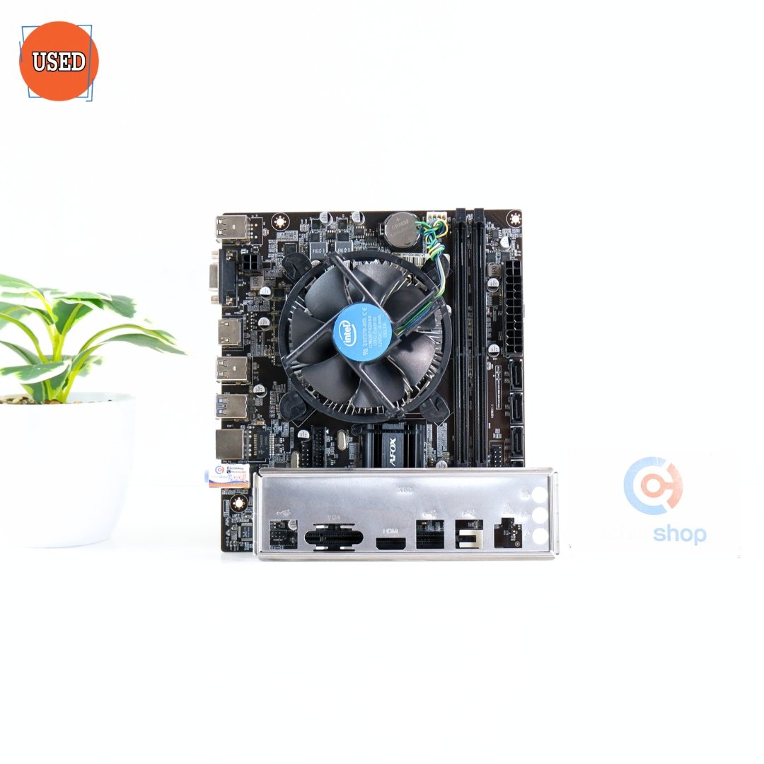ชุดซีพียูพร้อมเมนบอร์ด CPU: INTEL CORE I7-8700 + MB: AFOX IH110D4-MA2-V2 P17866