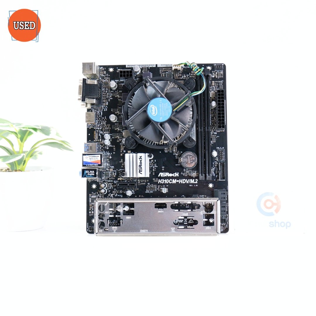 ชุดซีพียูพร้อมเมนบอร์ด CPU: INTEL CORE I7-8700 + MB: ASROCK H310CM-HDV/M.2 P17865