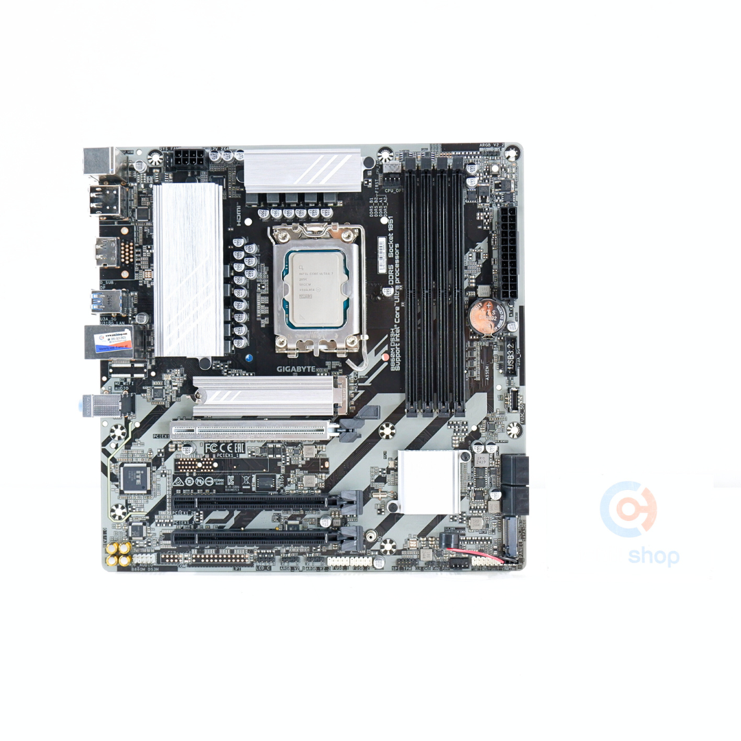 ชุดซีพียูพร้อมเมนบอร์ด CPU: INTEL CORE ULTRA 7 265K + MB: GIGABYTE