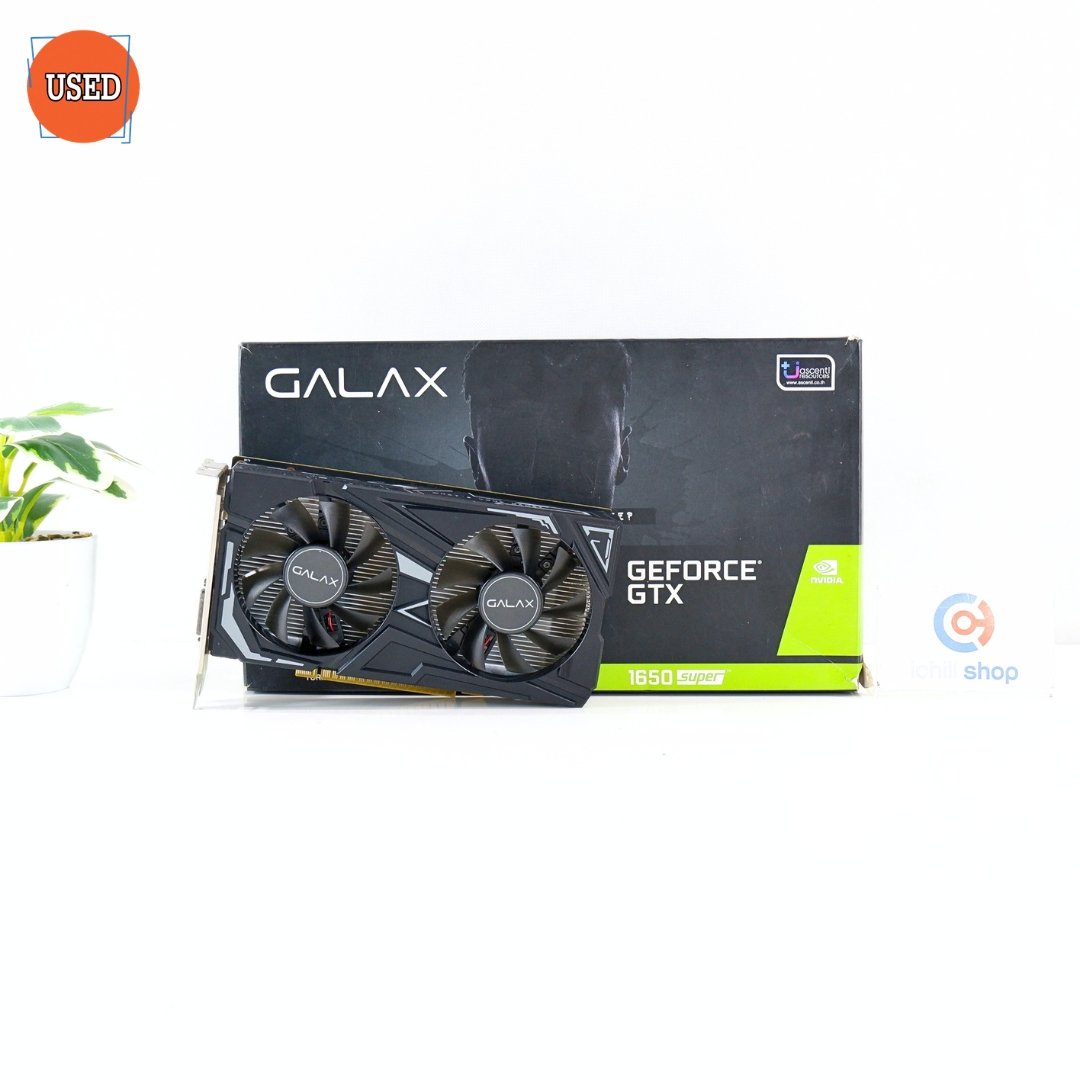 การ์ดจอ (VGA) GALAX GTX1650 SUPER 4GB 2F EX 1-CLICK OC P12483