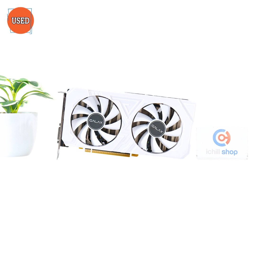 การ์ดจอ (VGA) GALAX RTX2060 6GB 2F EX WHITE 1-CLICK OC P17472