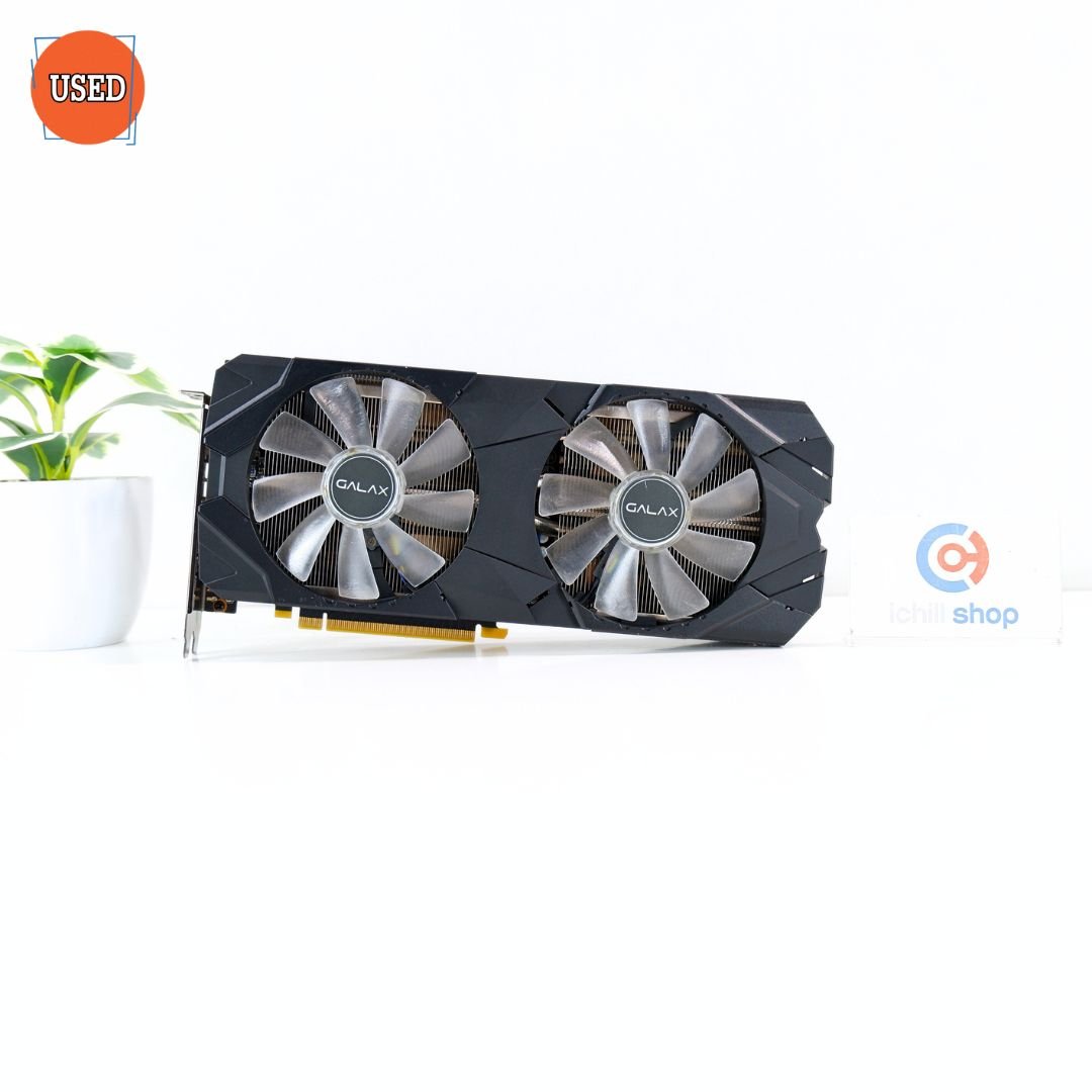 การ์ดจอ (VGA) GALAX RTX2060 SUPER 8GB 2F EX 1-CLICK OC P13077