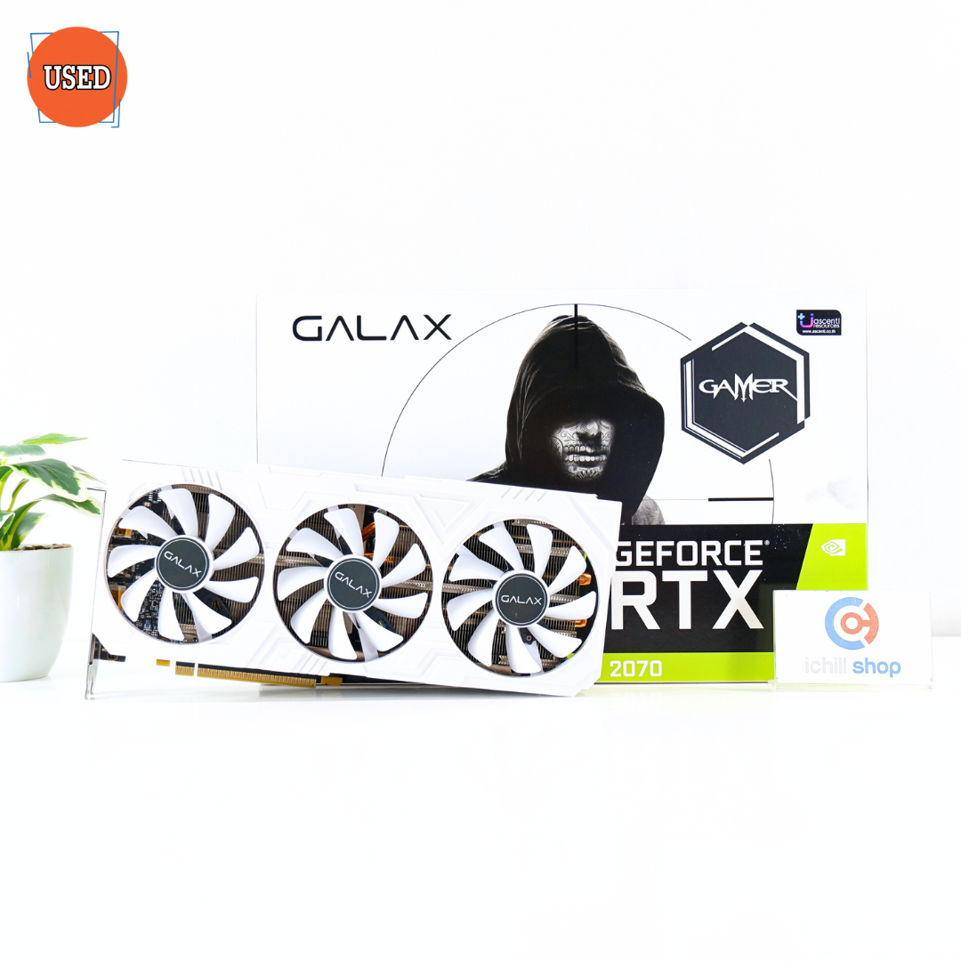 การ์ดจอ (VGA) GALAX RTX2070 8GB 3F EX OC GAMER P16701