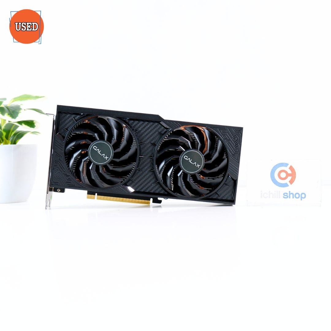 การ์ดจอ (VGA) GALAX RTX4060 8GB 2F 1-CLICK OC 2X GDDR6 P15236