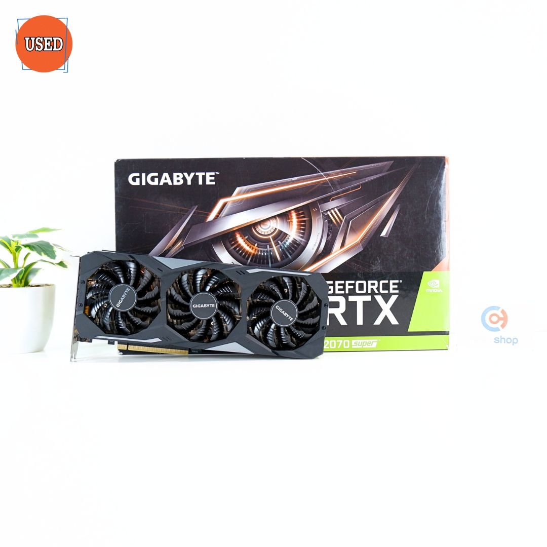 การ์ดจอ (VGA) GIGABYTE RTX2070 SUPER 8GB 3F WINDFORCE 3X OC P16075