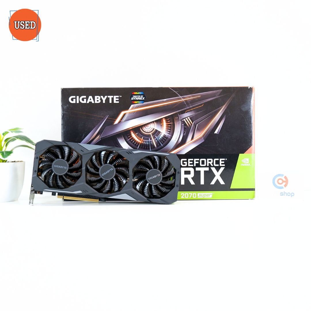การ์ดจอ (VGA) GIGABYTE RTX 2070 SUPER 8GB 3F GAMING 3X OC P16088