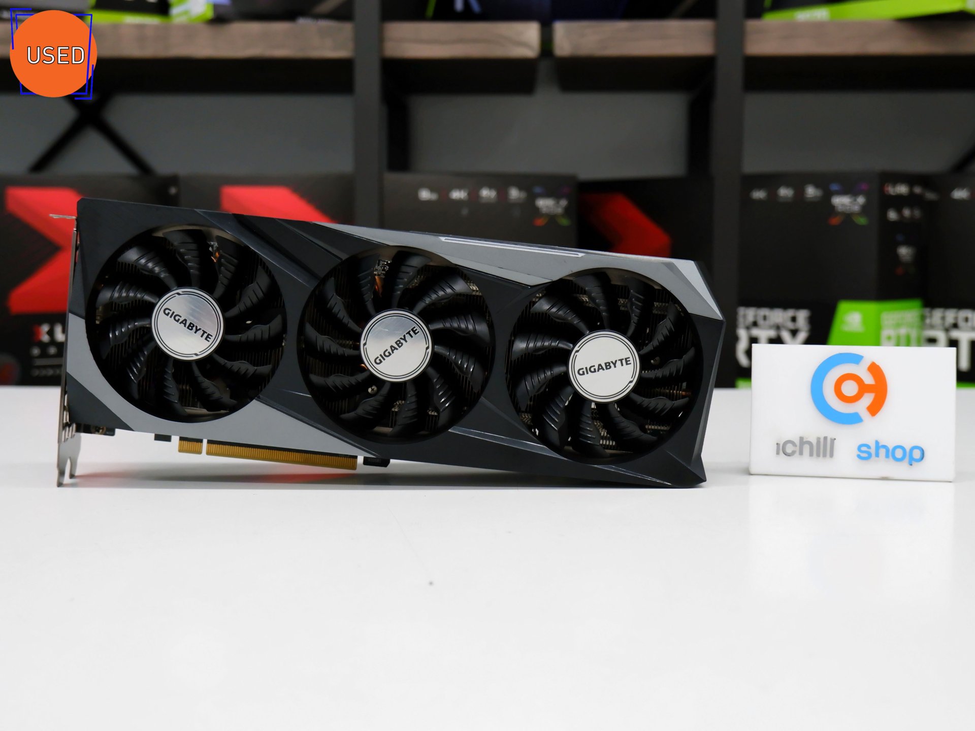 การ์ดจอ (VGA) GIGABYTE RTX 3070 8GB 3F GAMING OC NO BOX P12201
