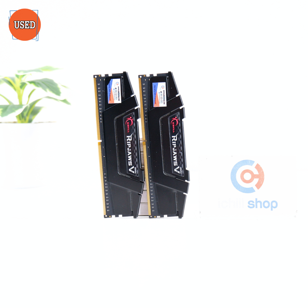 RAM (แรม) G.SKILL RPJAWS V DDR4 16GB (8X2) 2666MHz BLACK P16480