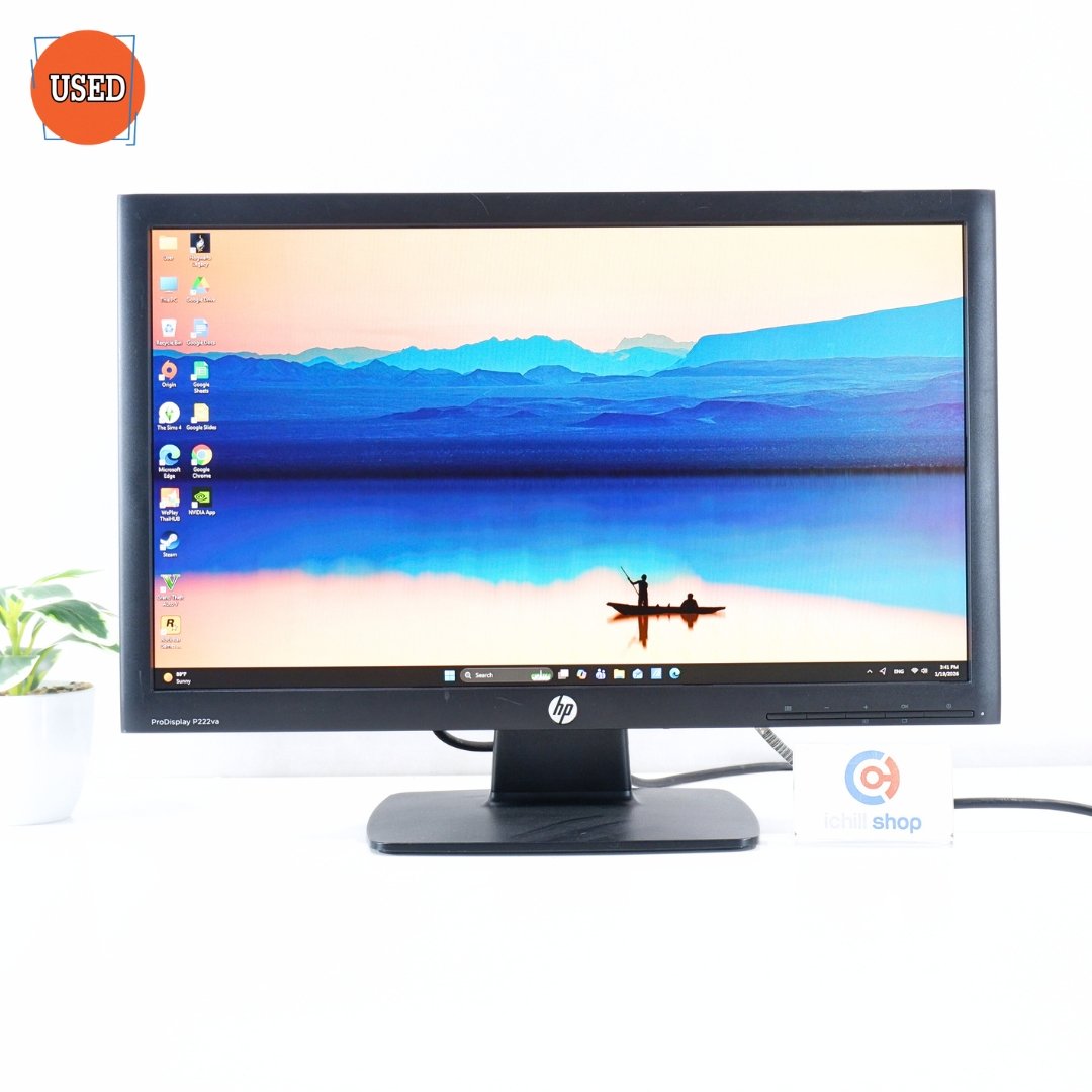 MONITOR (จอมอนิเตอร์) HP P222VA 21.5 INCH FHD VA 60Hz P13659