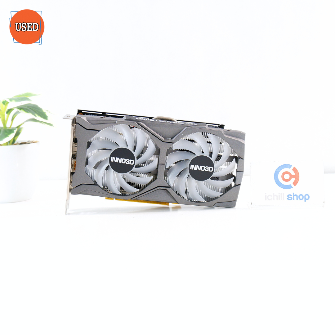 การ์ดจอ (VGA) INNO3D GTX1660 SUPER 6GB 2F TWIN X2 OC RGB P09335