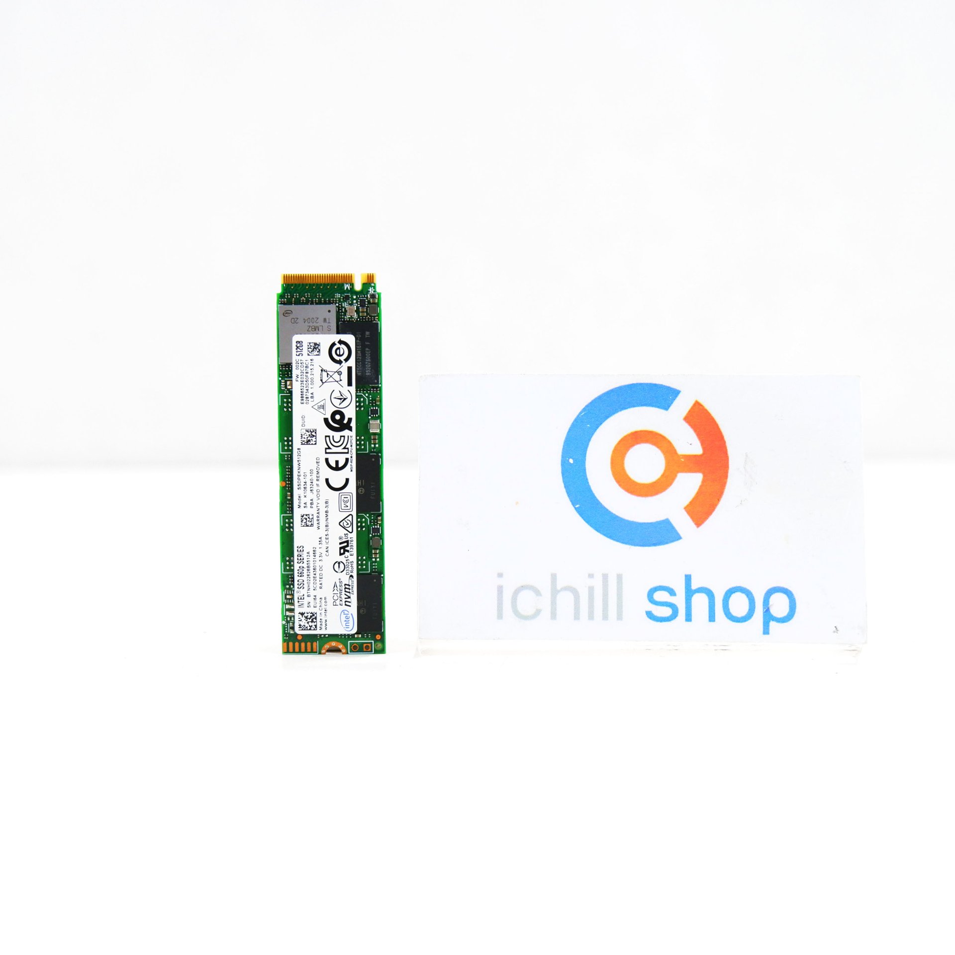 SSD (เอสเอสดี) INTEL 660P SERIES 512GB PCIe NVMe M.2 2280 P14426