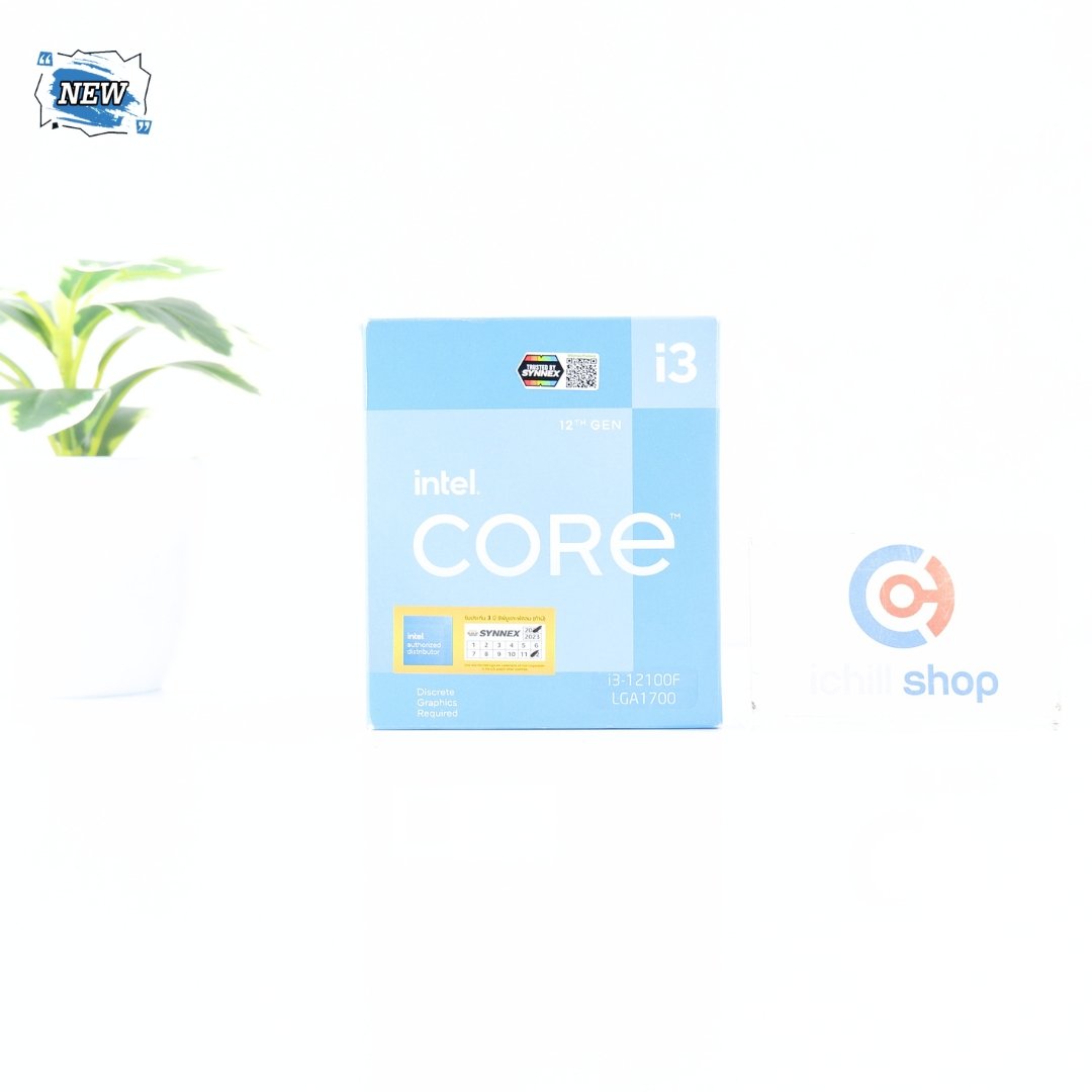 CPU (ซีพียู) INTEL CORE I3-12100F 3.3 GHz ของใหม่ P11390