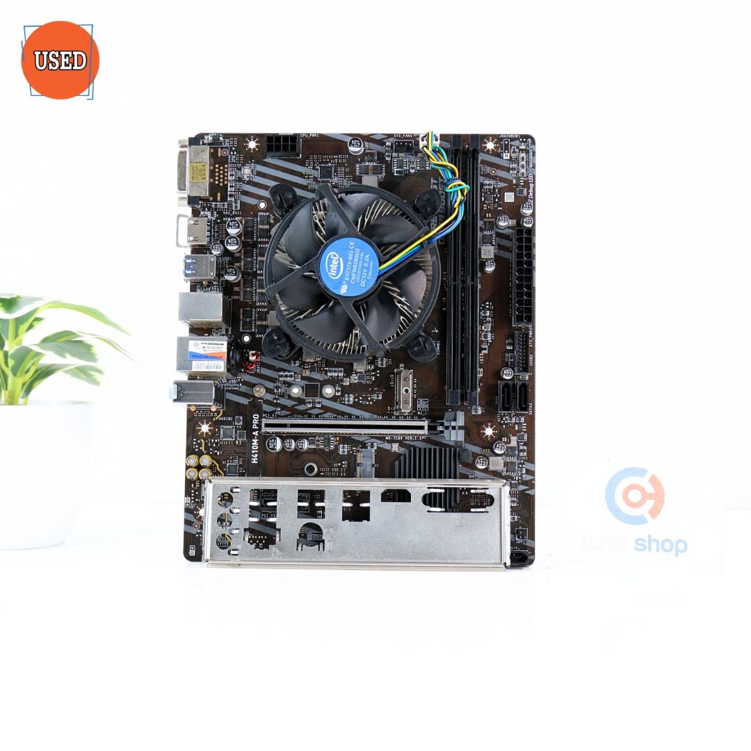 ชุดซีพียูพร้อมเมนบอร์ด CPU : INTEL CORE I5-10400F 2.9GHz + MB : MSI H410M-A PRO P15822