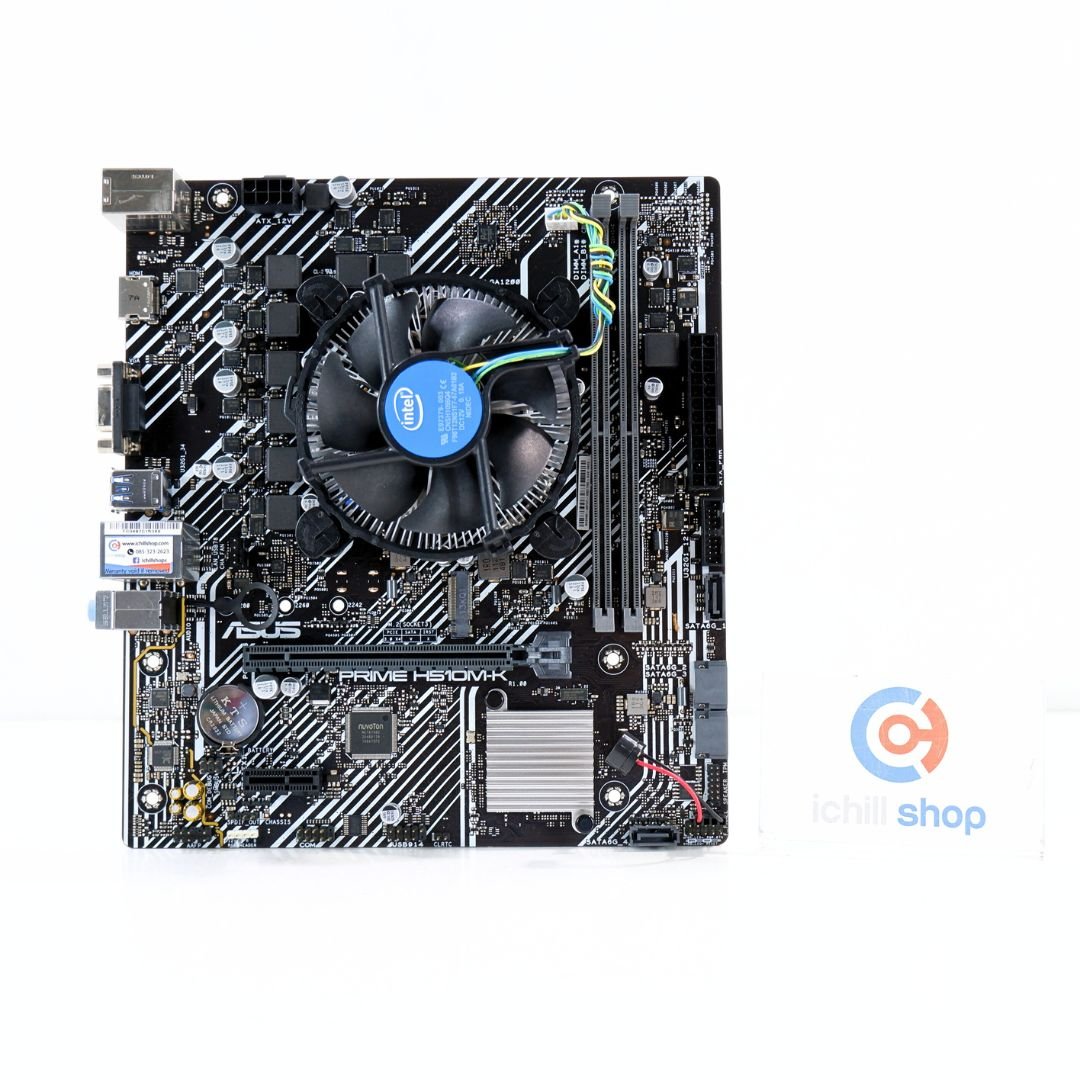 ชุดซีพียูพร้อมเมนบอร์ด CPU : INTEL CORE I5-10400F 2.9 GHz + MB