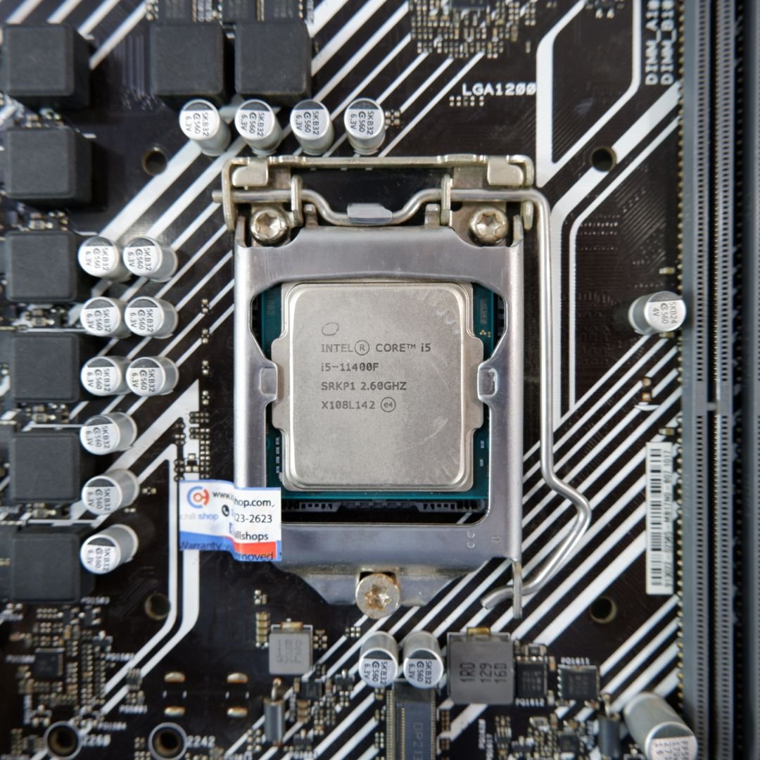 ชุดซีพียูพร้อมเมนบอร์ด CPU : INTEL CORE I5-11400F 2.6 GHz + MB : ASUS ...