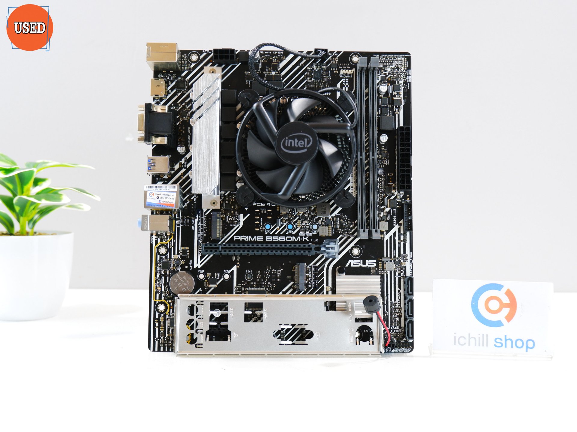 ชุดซีพียูพร้อมเมนบอร์ด CPU : INTEL CORE I5-11400 + MB : ASUS PRIME B560M-K P14121