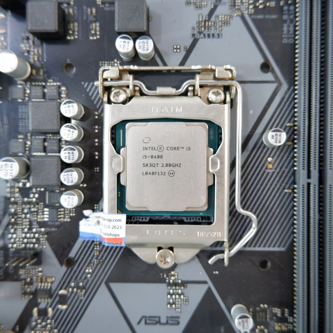 ชุดซีพียูพร้อมเมนบอร์ด CPU : INTEL CORE I5-8400 + MB : ASUS PRIME