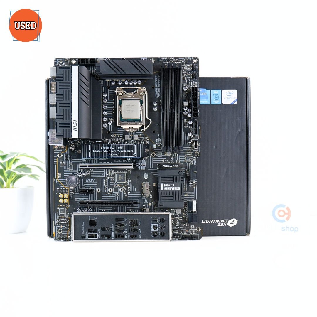 ชุดซีพียูพร้อมเมนบอร์ด CPU : INTEL CORE I7-10700KF 3.8GHz + MB : MSI Z590-A PRO P15823