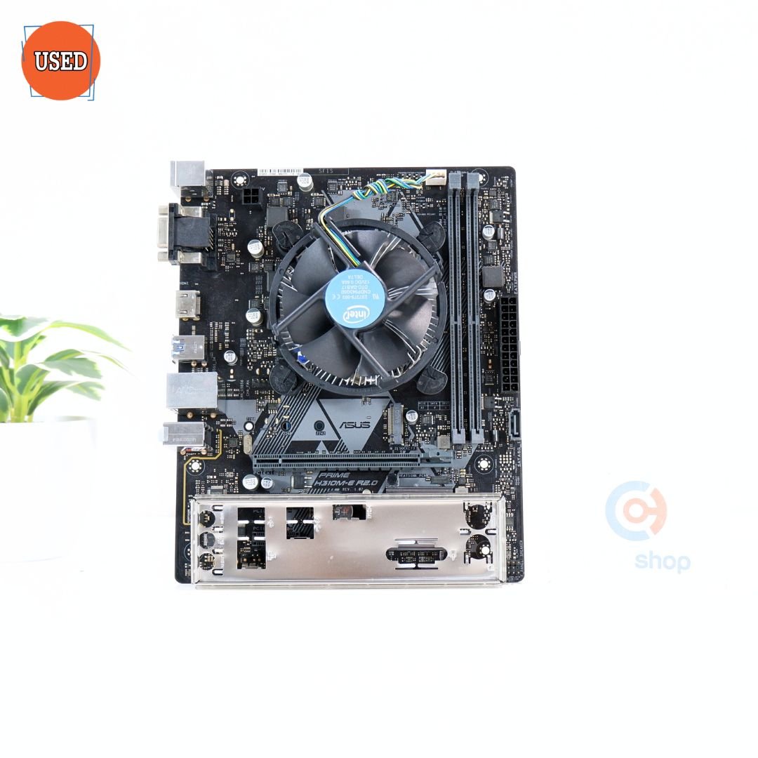 ชุดซีพียูพร้อมเมนบอร์ด CPU : INTEL PENTIUM GOLD G5420 3.8 GHz + MB : ASUS PRIME H310M-E R2.0 P15750