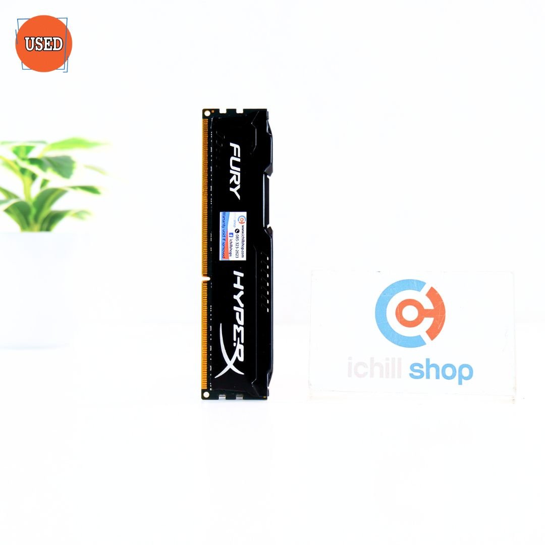 RAM (แรม) KINGSTON HYPER X FURY DDR3 8GB (8X1) 1600MHz P13377
