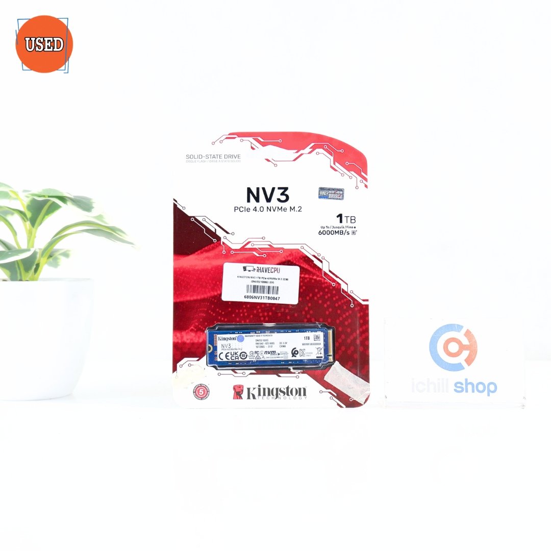 SSD (เอสเอสดี) KINGSTON NV3 1 TB PCIe NVMe M.2 2280 P17510