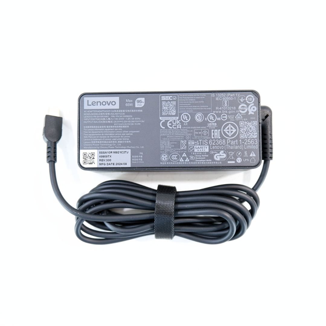 ADAPTER (อะแดปเตอร์) LENOVO 65W STANDARD AC ADAPTER (USB TYPE-C) (ของ ...
