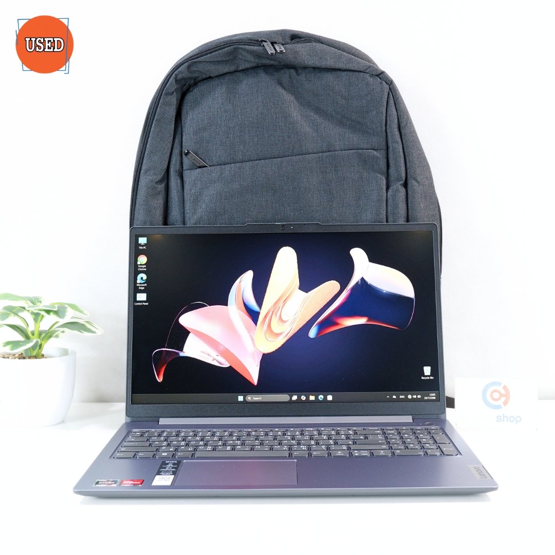 NOTEBOOK (โน๊ตบุ๊ค) LENOVO / CPU RYZEN 3 7320U / จอ 15.6" FHD / กราฟิกการ์ดออนบอร์ด / RAM DDR5 8GB / SSD 512GB P16270