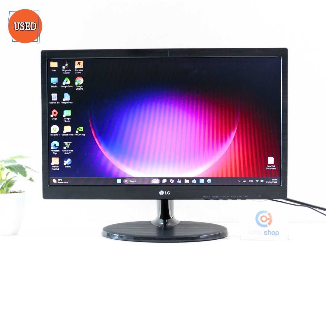 MONITOR (จอมอนิเตอร์) LG 20M39A-B 19.5 INCH HD TN 60Hz P17849