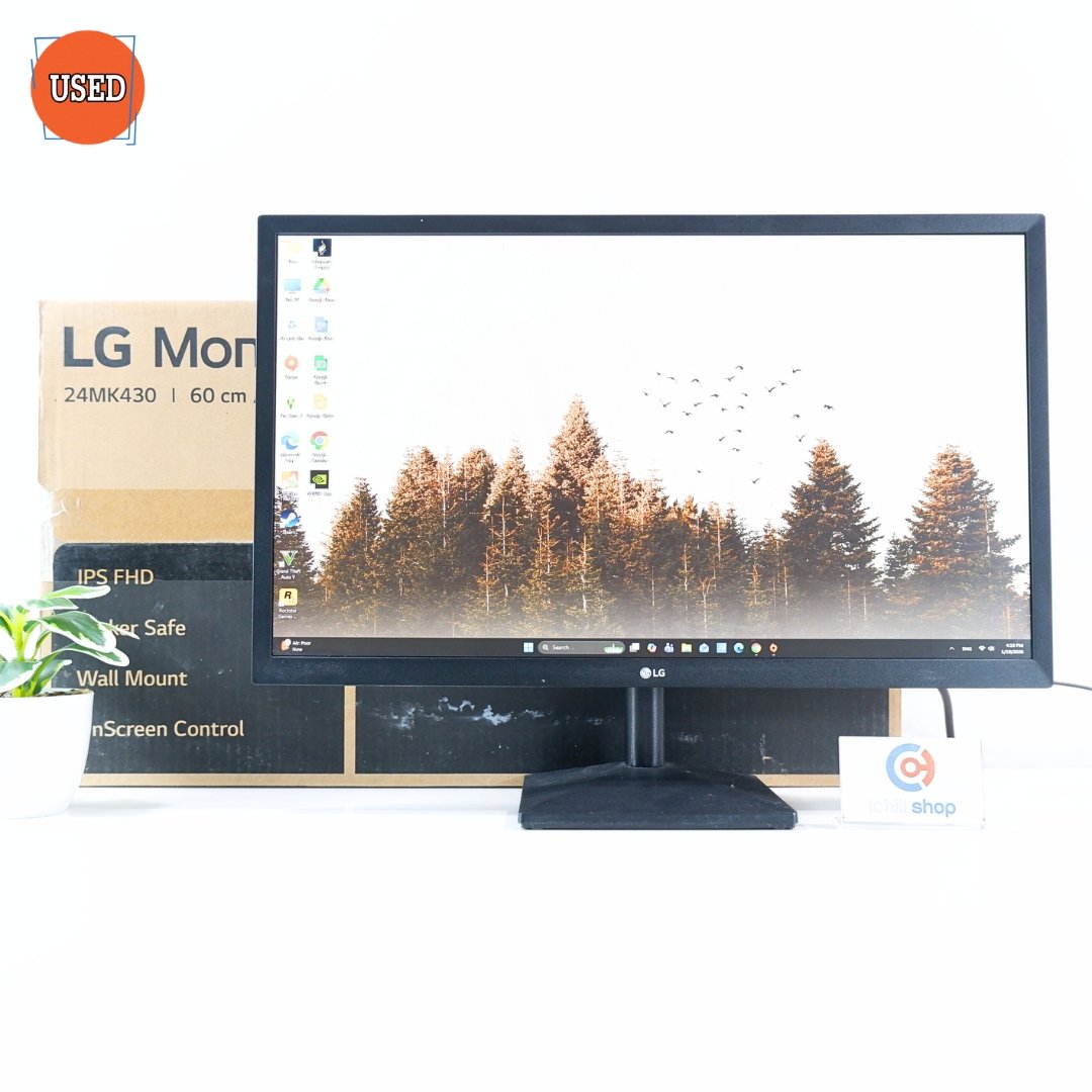 MONITOR (จอมอนิเตอร์) LG 24MK430H-B 23.8 INCH FHD IPS 75Hz P13674