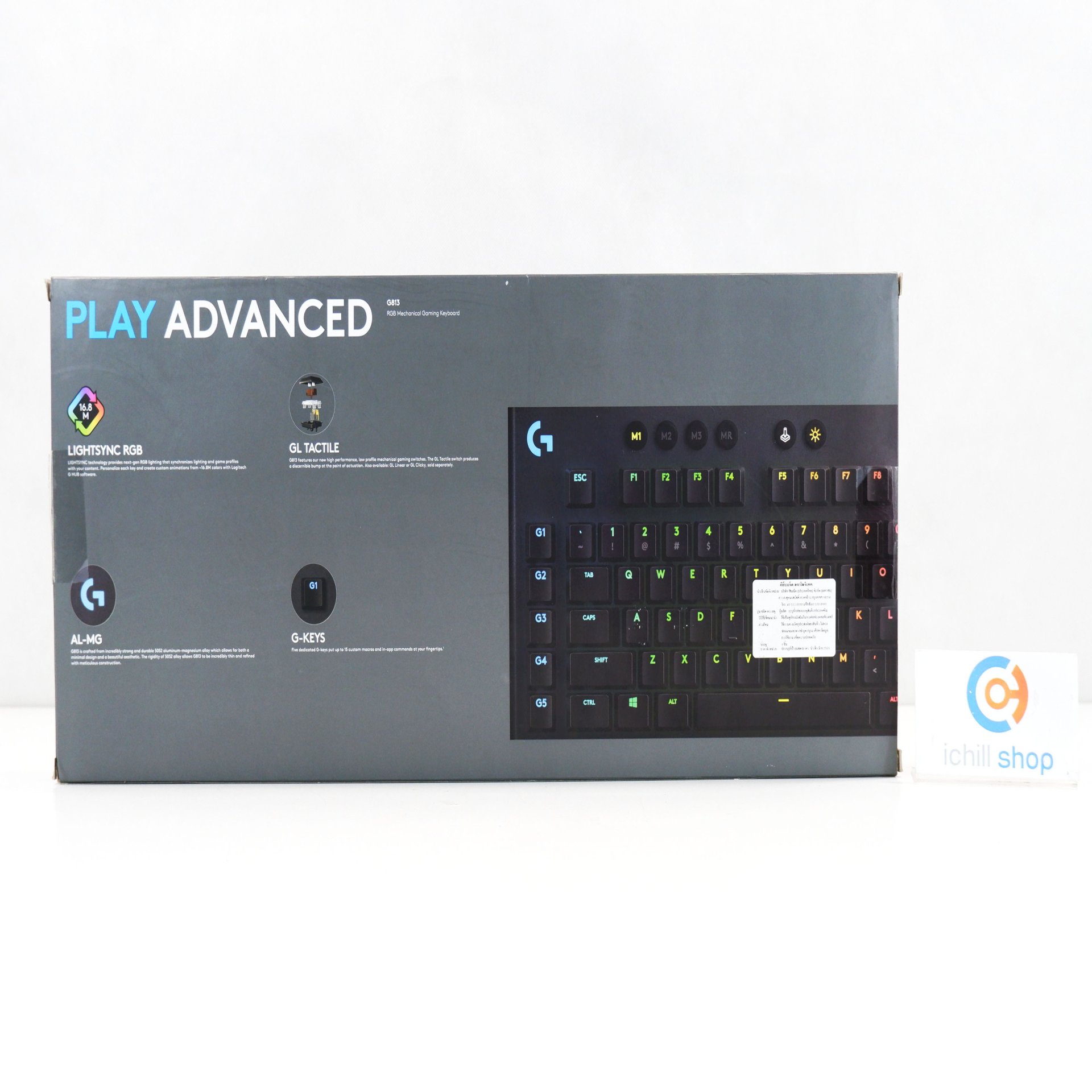 Logitech G Dead Led KEYBOARD (คีย์บอร์ด) LOGITECH G813 LIGHTSYNC RGB (GL TACTILE SWITCH ...