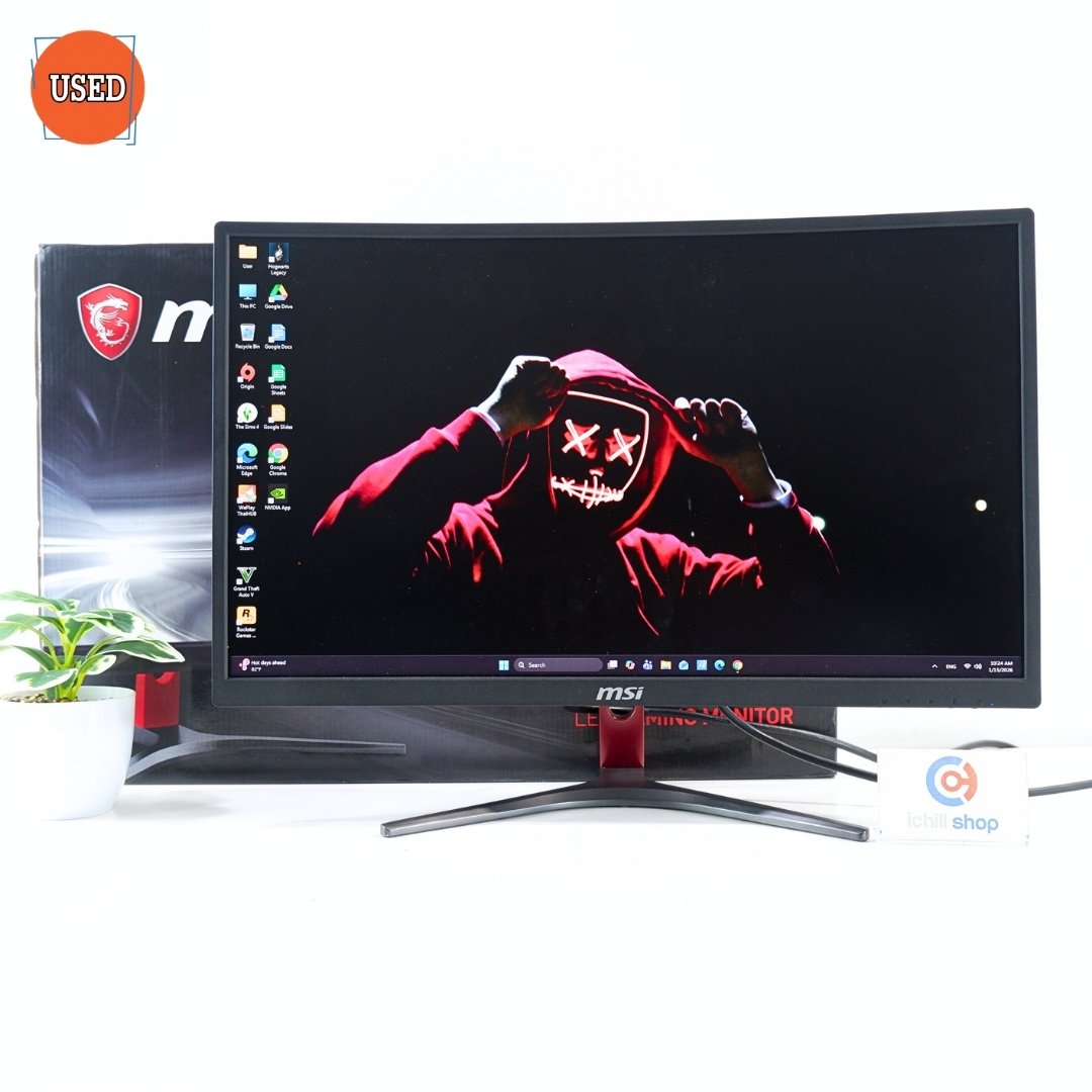 MONITOR (จอมอนิเตอร์) MSI G24C 23.6 INCH FHD VA 144Hz CURVED P16956