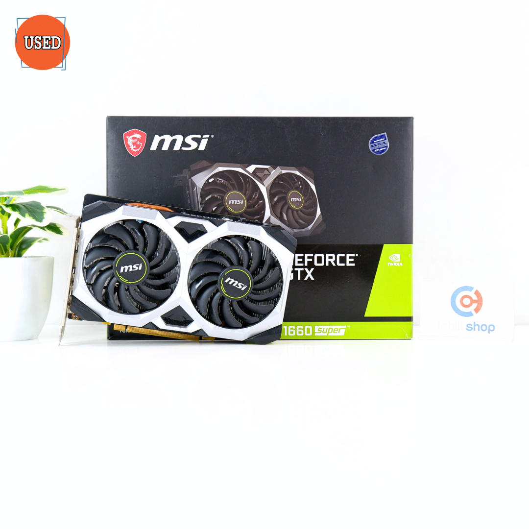 การ์ดจอ (VGA) MSI GTX1660 SUPER 6GB 2F VENTUS XS OC P13089