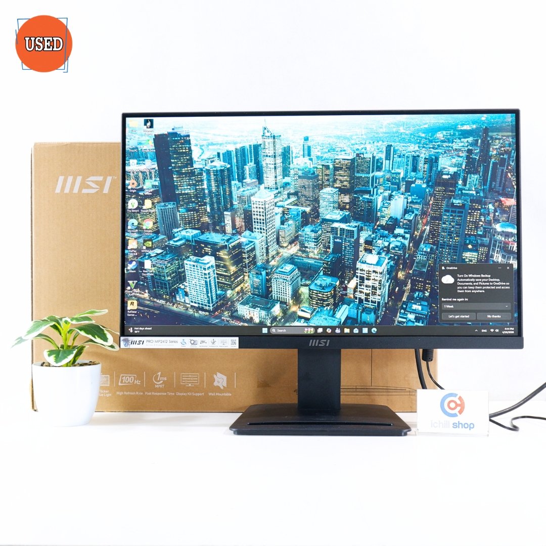 MONITOR (จอมอนิเตอร์) MSI PRO MP2412 23.8 INCH VA FHD 100Hz P17479